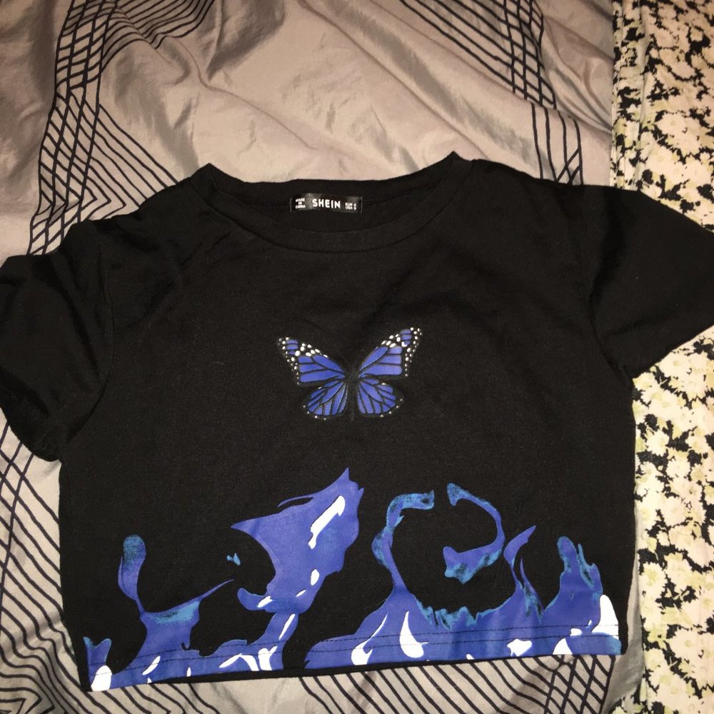 Butterfly Crop Top